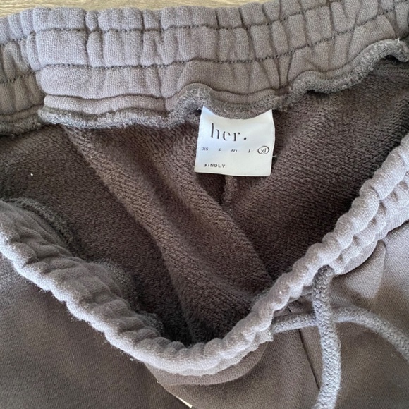 Her Dark Grey Jogger and Sweatshirt Matching Set, Size XL, Women’s - Picture 5 of 5